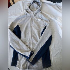 Gymshark Gray zip up